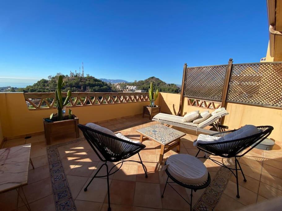 Вилла Espectacular Atico Duplex Con 2 Terrazas & Piscina Малага Экстерьер фото