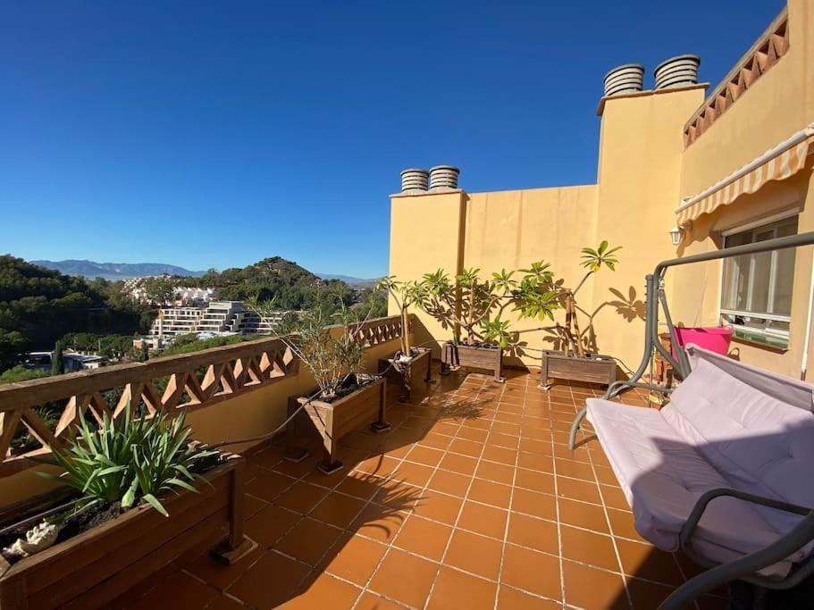 Вилла Espectacular Atico Duplex Con 2 Terrazas & Piscina Малага Экстерьер фото